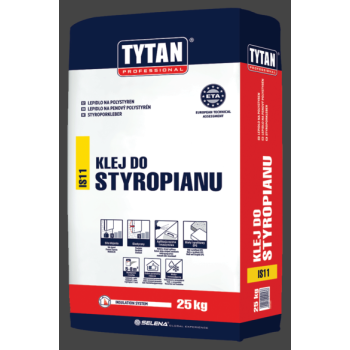 TYTAN  IS11 Klej do styropianu 25 kg